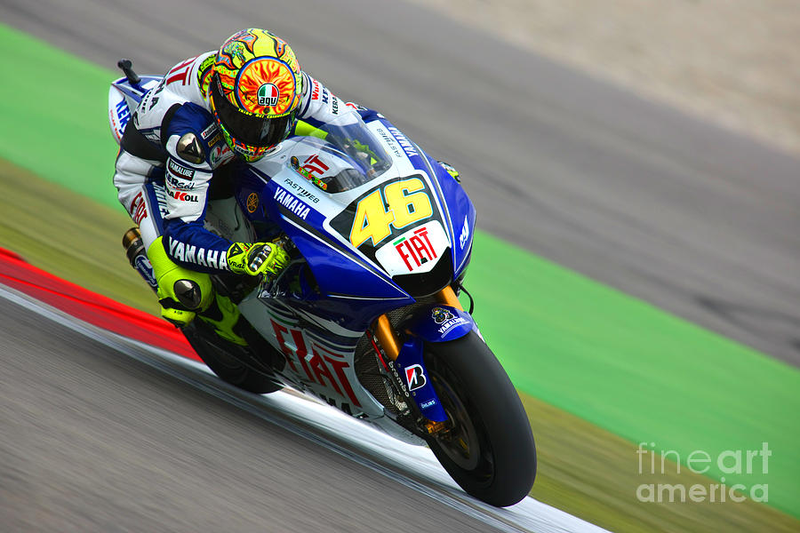 Valentino Rossi #4 Photograph by Henk Meijer Photography