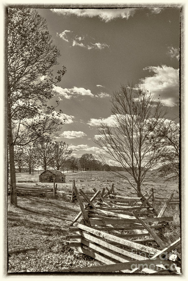 Valley Forge military camp #1 Photograph by David Zanzinger