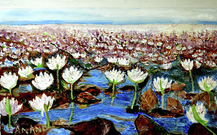 Valley Of Flowers-4 #2 Painting by Anand Swaroop Manchiraju