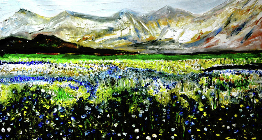 Valley Of Flowers-7 #2 Painting by Anand Swaroop Manchiraju