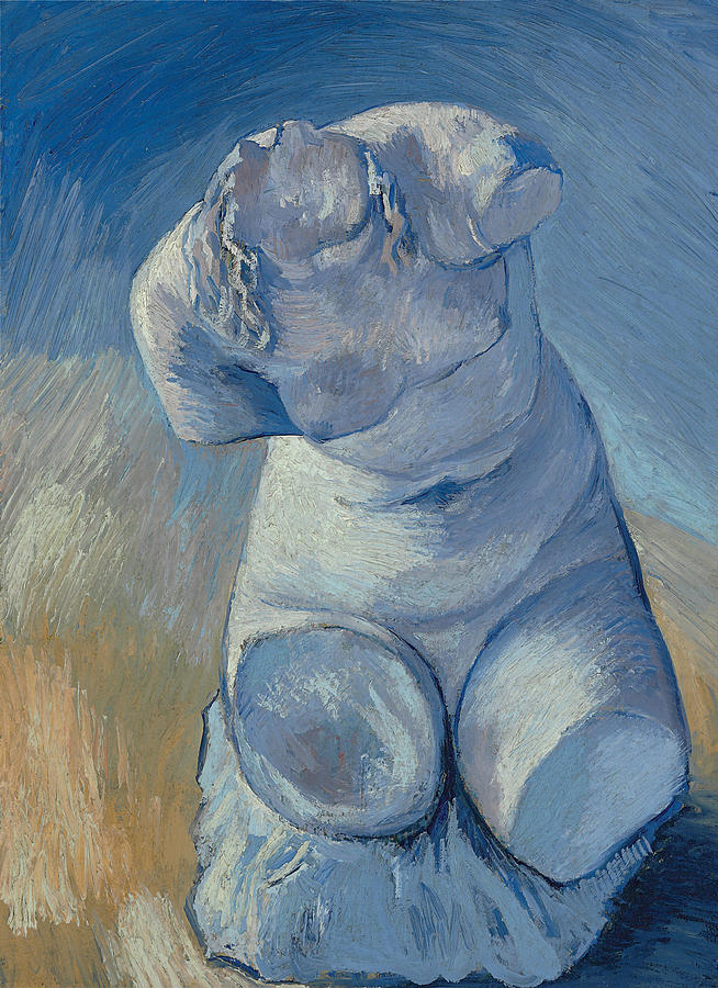 Vincent Van Gogh Painting - Van Gogh Female Torso #1 by Vincent Van Gogh