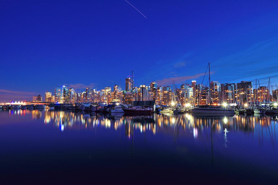 Vancouver Skyline #2 Photograph by Kathy King