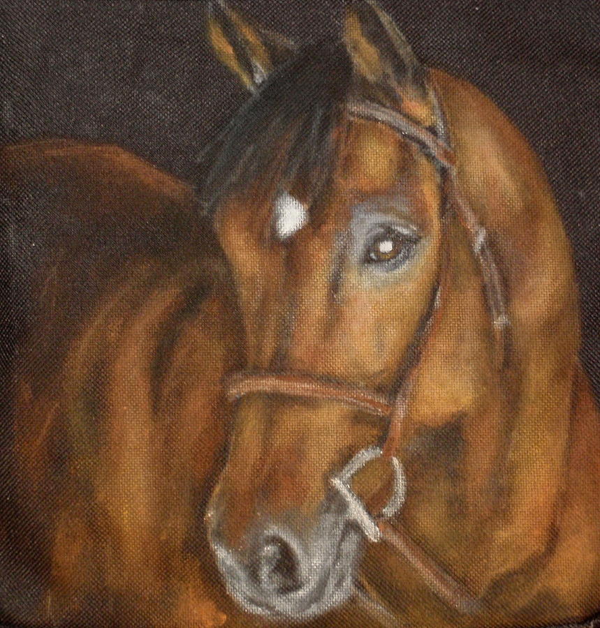 Vanessa #1 Painting by Carol Russell