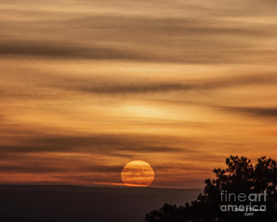 Veiled Sunrise #1 Photograph by Steven Natanson
