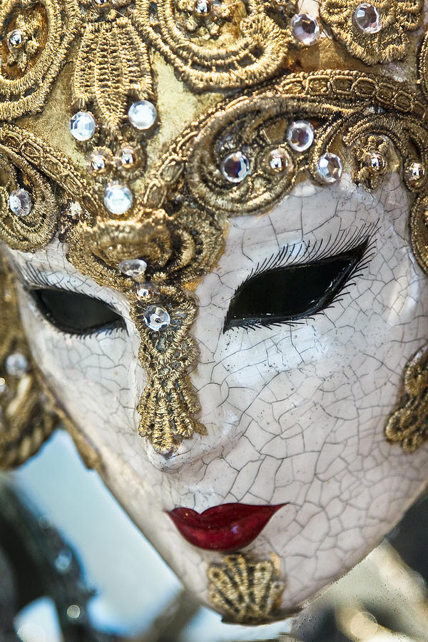Full Face Decor Mask venetian Princess 