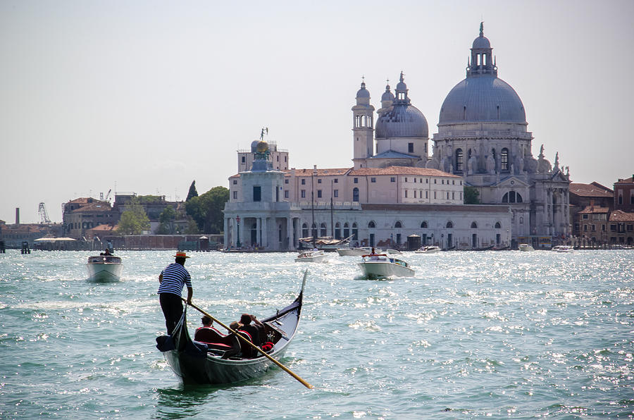 Adriatic Photograph - Venice Basilica di Santa Maria della Salute  by Freepassenger By Ozzy CG