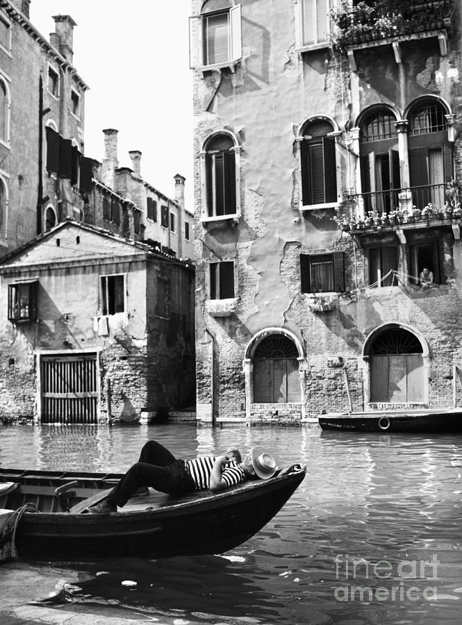 Venice Canal, 1969 #1 Photograph by Granger