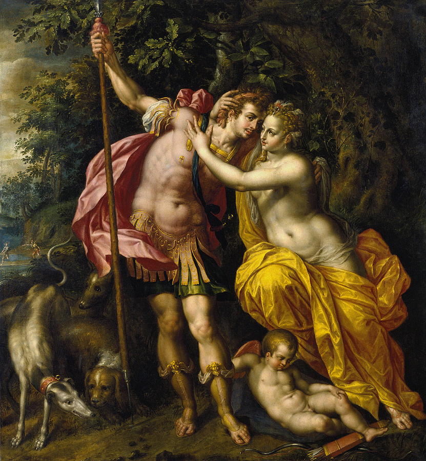 adonis and aphrodite painting
