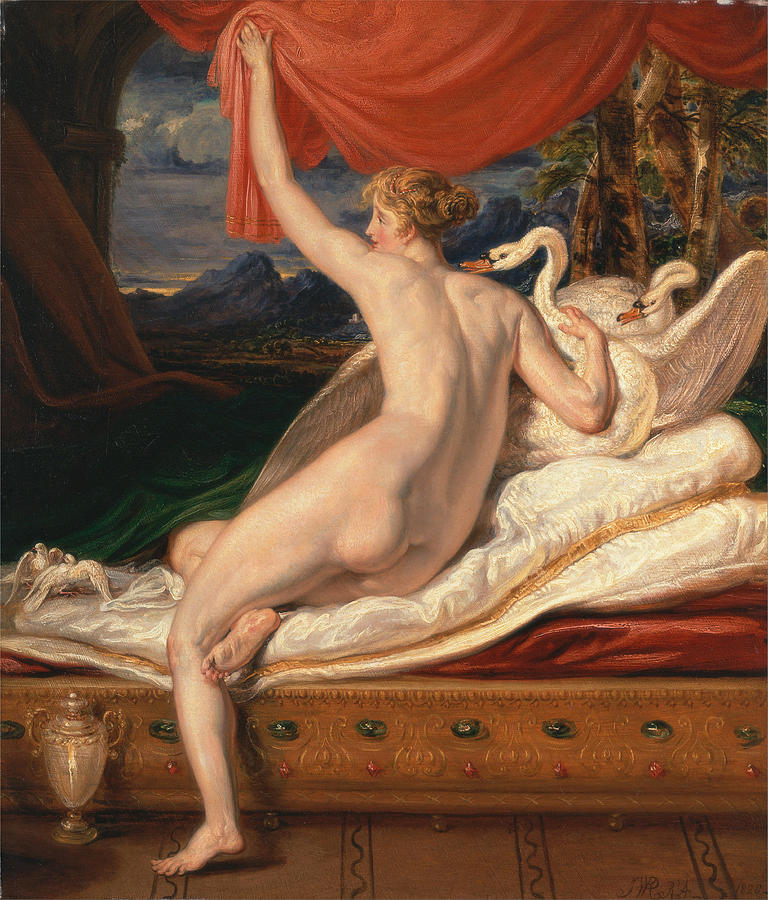 Venus Rising from her Couch #1 Painting by James Ward