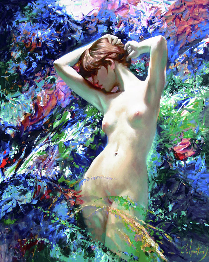 Venus #2 Painting by Sergey Ignatenko