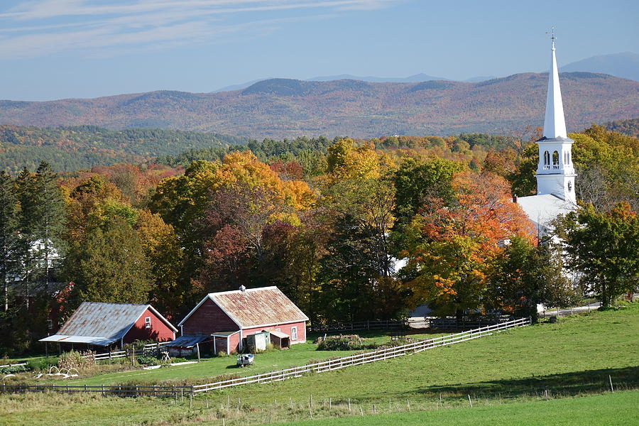Vermont countryside Photograph by Keith Kaplan