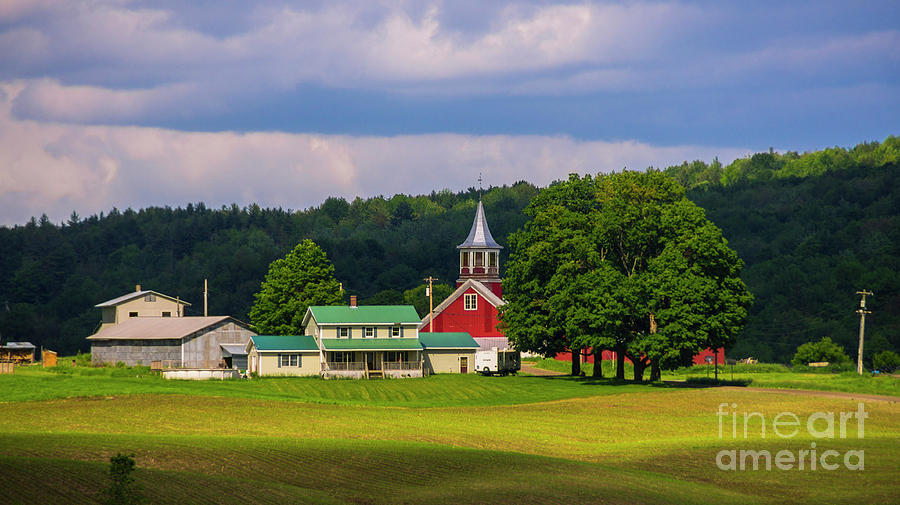 Vermont Dairy Farm #1 Photograph by Scenic Vermont Photography