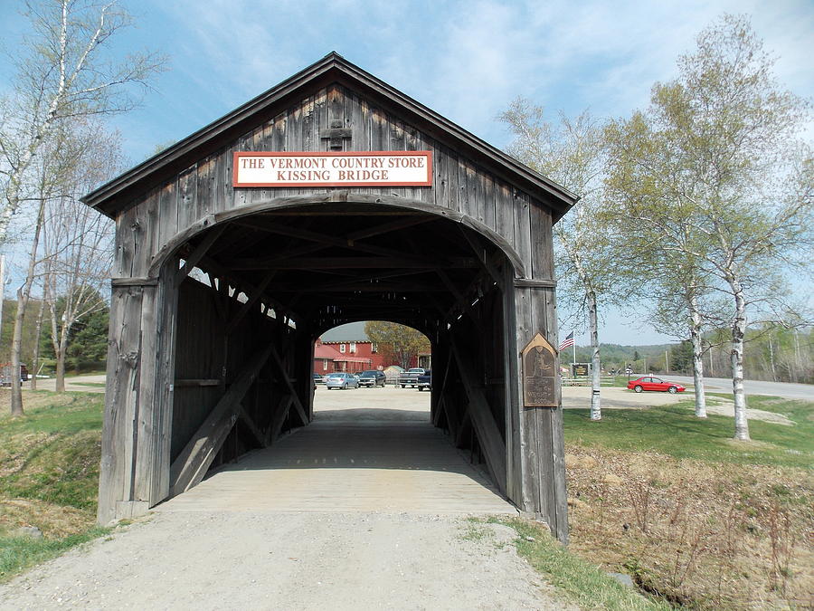 Vermont Kissing Bridge #1 Photograph by Catherine Gagne