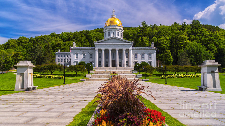 Vermont Statehouse #3 Photograph by Scenic Vermont Photography