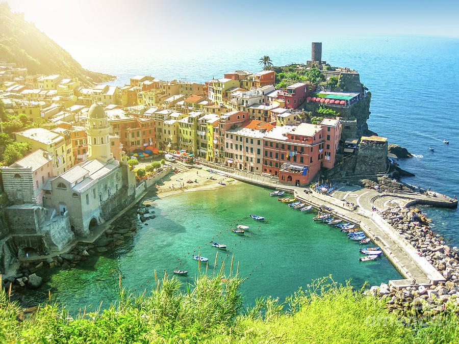 Vernazza Cinque Terre Photograph by Benny Marty - Fine Art America