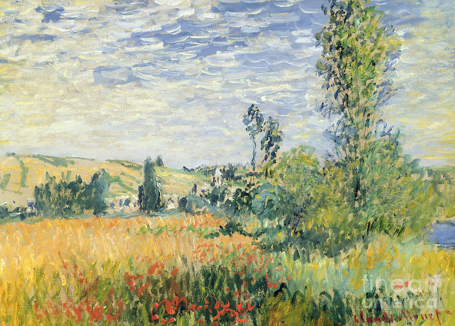 French Painting - Vetheuil by Claude Monet French Painting - Vetheuil by Claude Monet