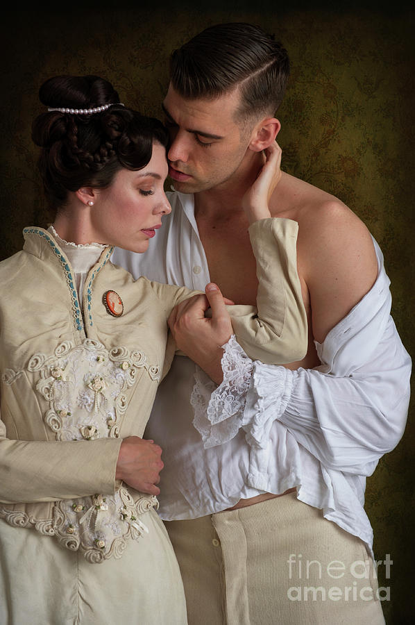 Victorian Lovers #1 Photograph by Lee Avison