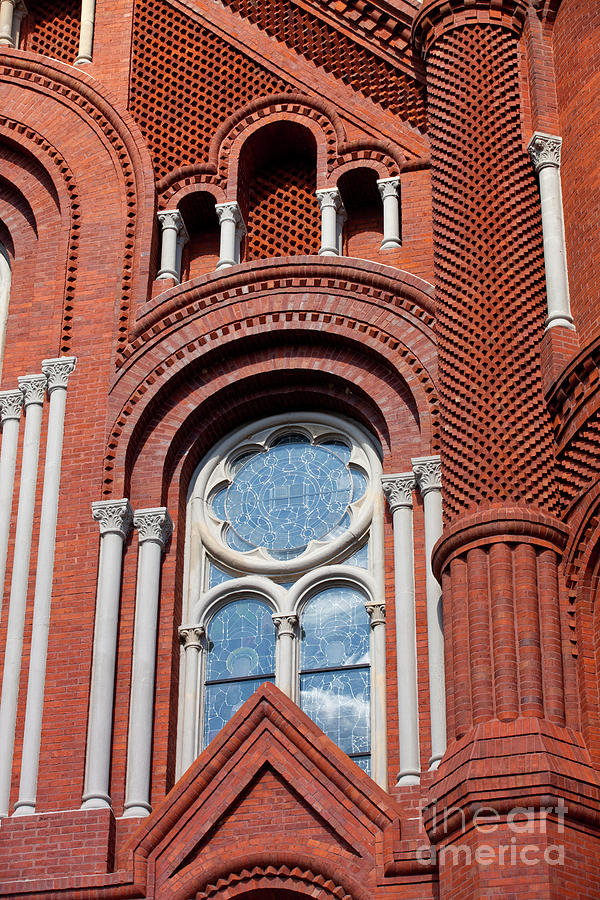 Victorian Romanesque Architecture #1 Photograph by Anthony Totah