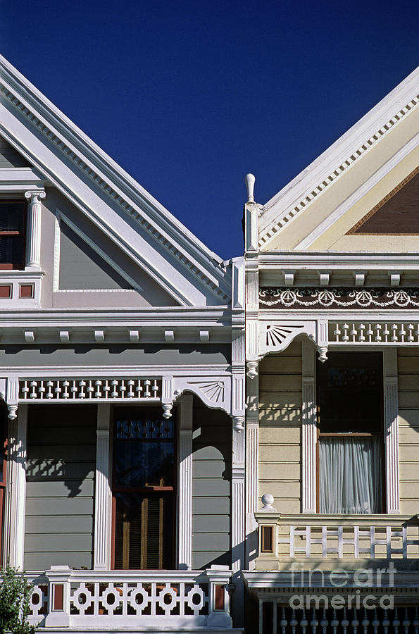 Victorian Style Homes  #1 Photograph by Jim Corwin