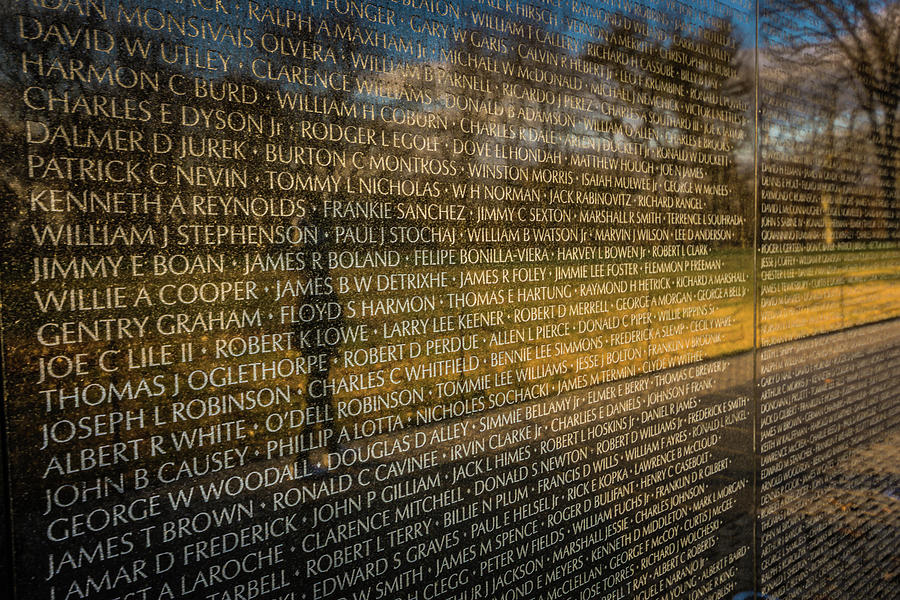 Vietnam Veterans Memorial #1 Photograph by Bill Howard