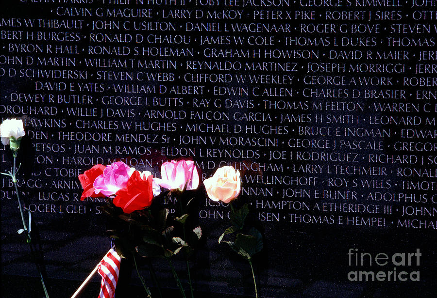 Vietnam Veterans Memorial #1 Photograph by Thomas R Fletcher
