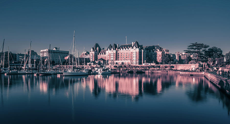 View of Inner Harbour of Victoria, Vancouver Island, B.C., Canad #1 Photograph by Alex Grichenko