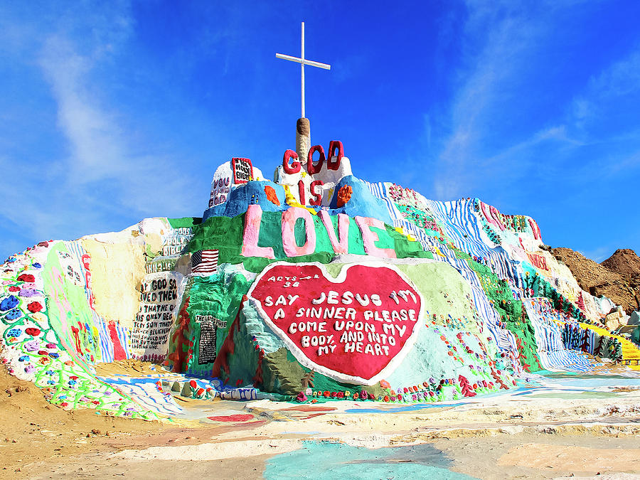 View of Salvation Mountain #2 Photograph by Dominic Piperata