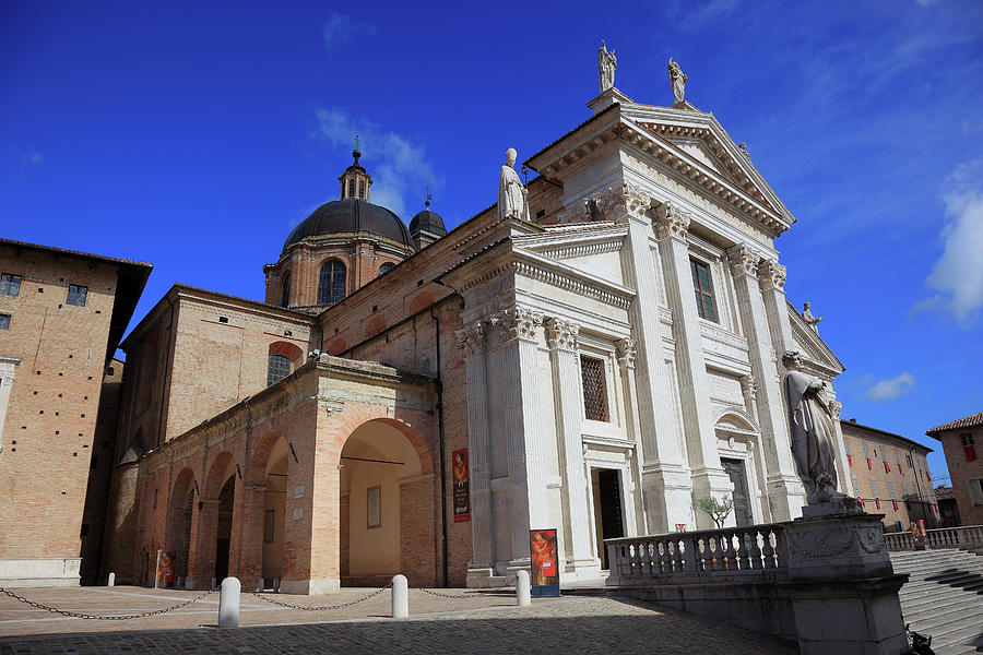 View Of The Cathedral, Duomo Di Urbino, Cattedrale Metropolitana Di ...