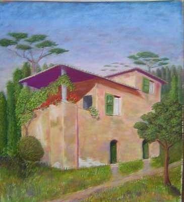 Villa Borghese Pastel by Mary Erbert