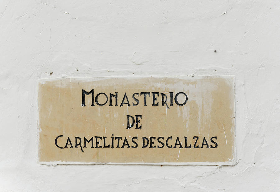 Villa de Leyva Monasterio de Carmelitas Descalzas #1 Digital Art by Carol Ailles