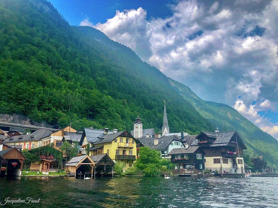 Village Hallstatt by Jacqueline Faust Village Hallstatt by Jacqueline Faust