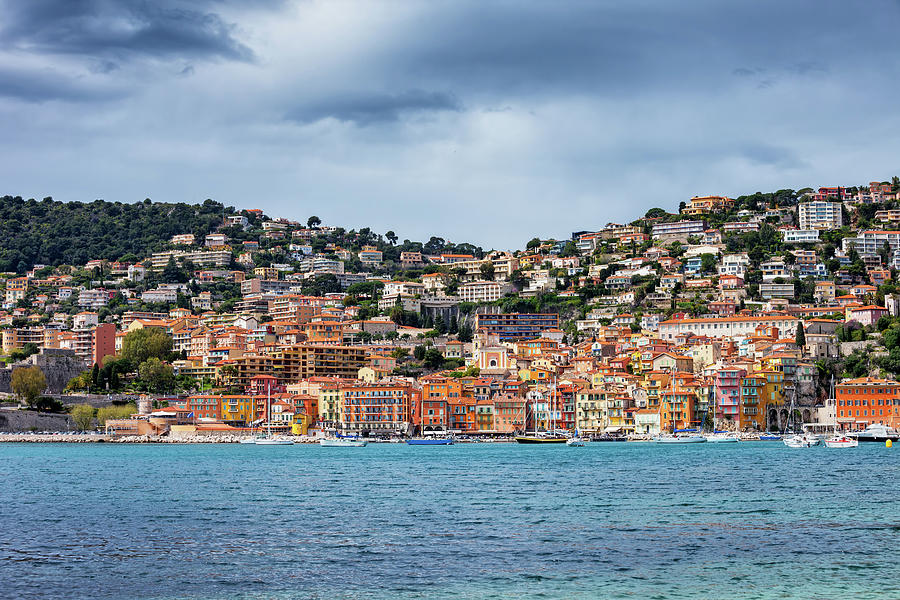 Villefranche Sur Mer Town On French Riviera #1 Photograph by Artur Bogacki