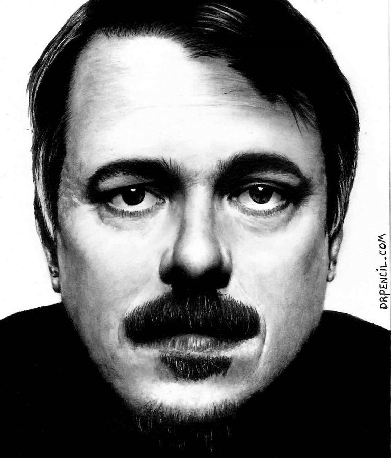 Vince Gilligan #1 Drawing by Rick Fortson