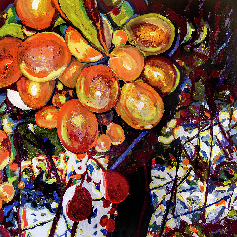 Vineyard Light #1 Painting by Steve Gamba