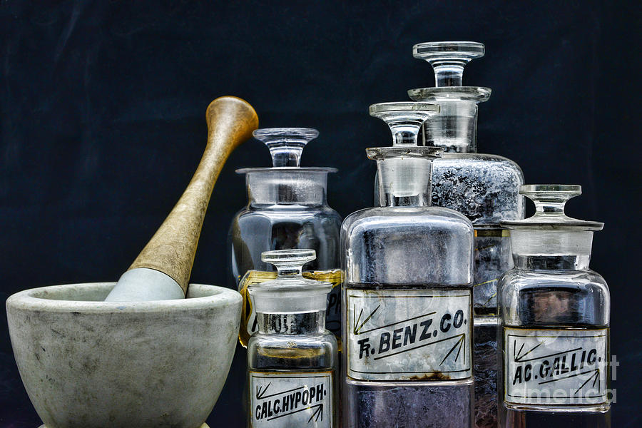 Vintage Photograph - Vintage Chemistry #2 by Paul Ward
