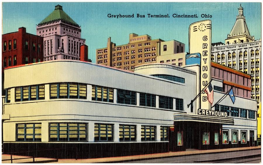 Vintage Mixed Media - Vintage Cincinnati Postcard #1 by Mountain Dreams