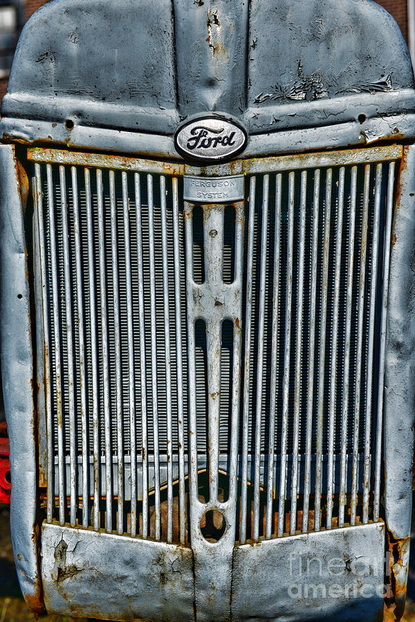Vintage Ford Tractor #1 Photograph by Paul Ward