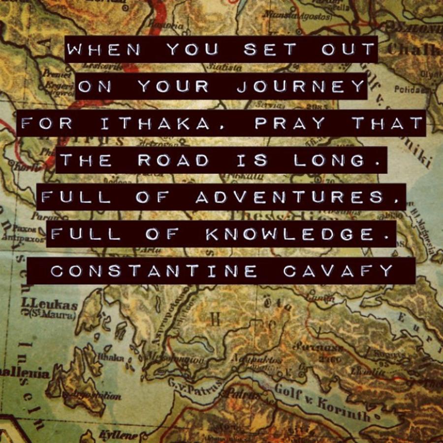 Vintage Photograph - Inspirational Travel Quotes #7 by Travel Quotes
