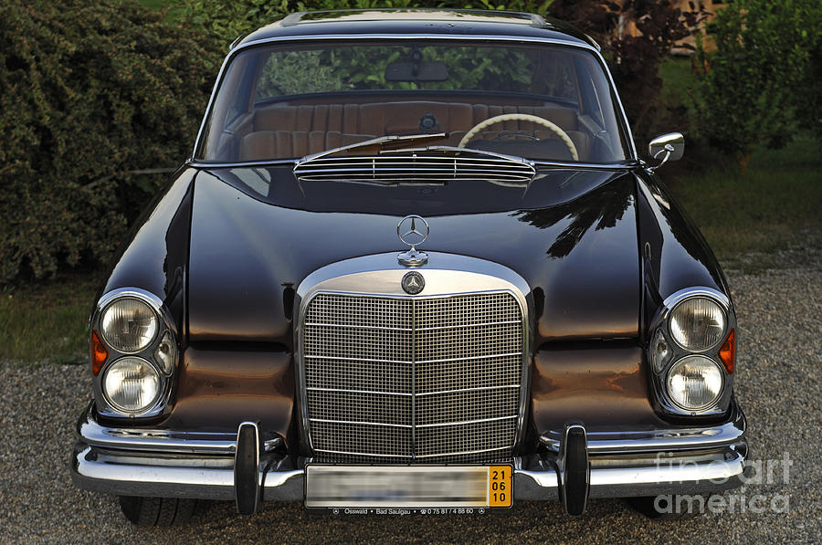 Vintage Photograph - Vintage Mercedes 250 #1 by Helmut Meyer zur Capellen