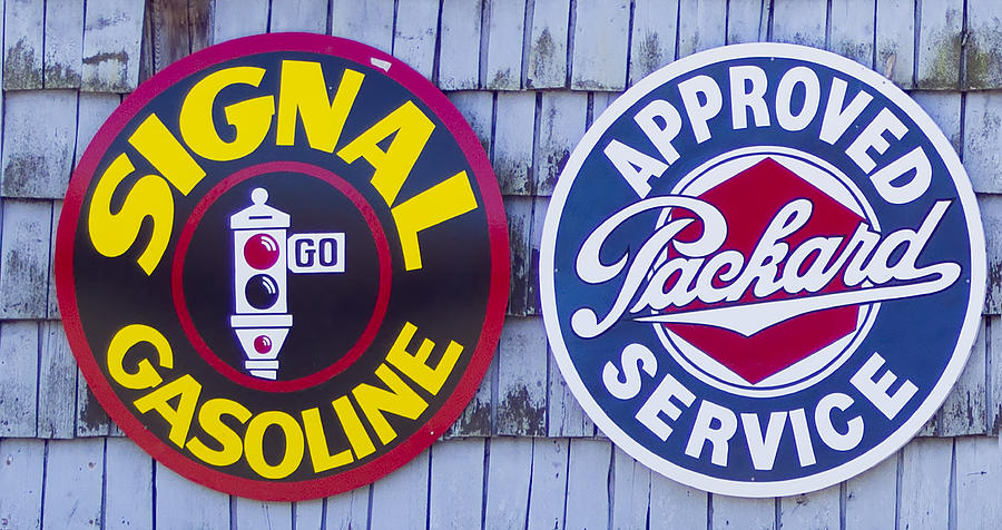 Vintage Signs  #2 Photograph by Cathy Anderson