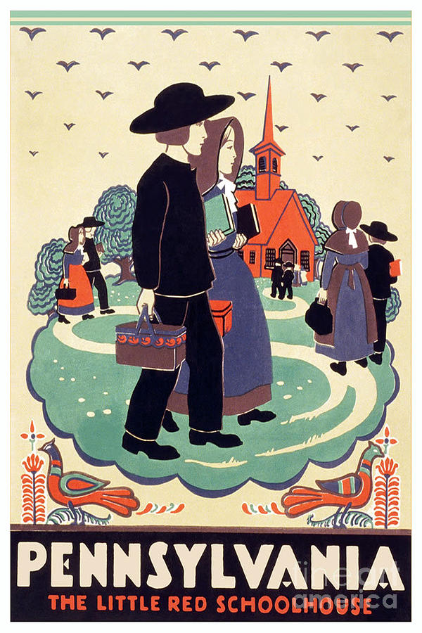 Vintage Travel Posters #1 Painting by MotionAge Designs