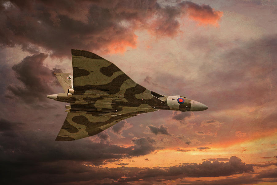 Vulcan Bomber #1 Digital Art by Roy Pedersen