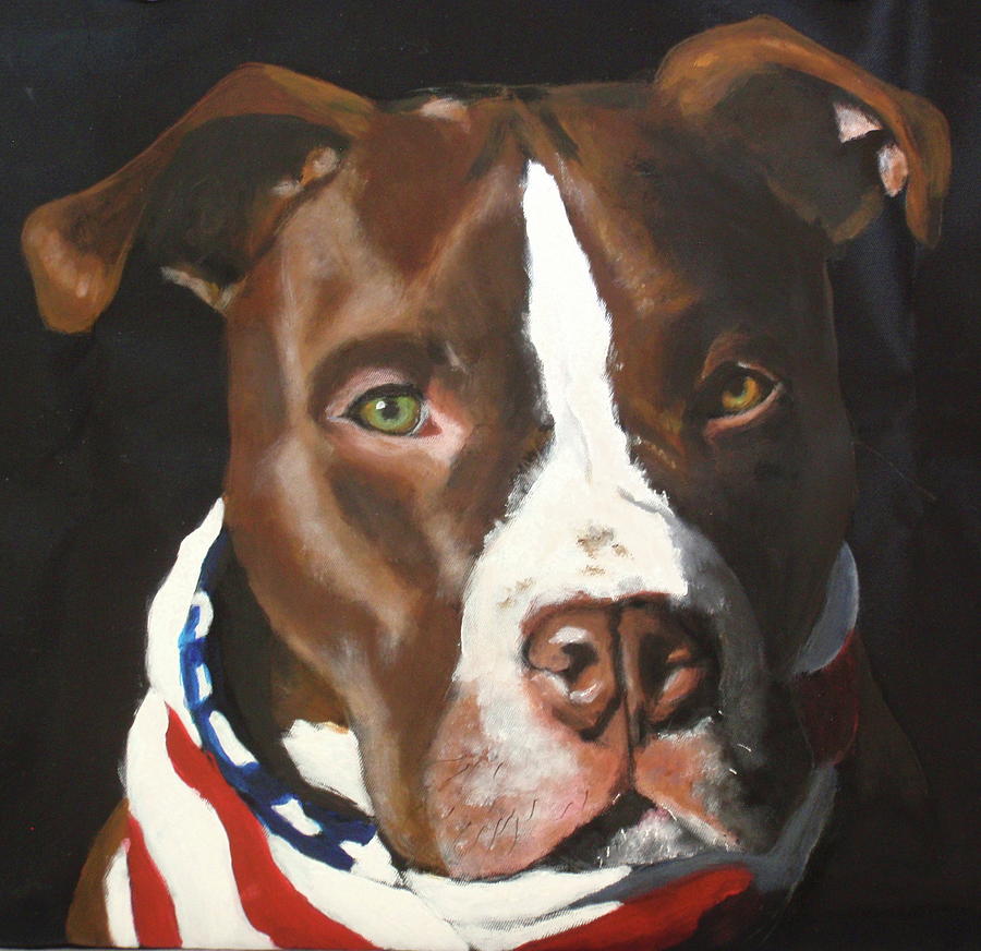 Wade #1 Painting by Carol Russell