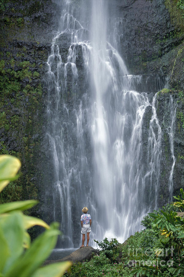 Wailua Falls #1 Photograph by Ron Dahlquist - Printscapes