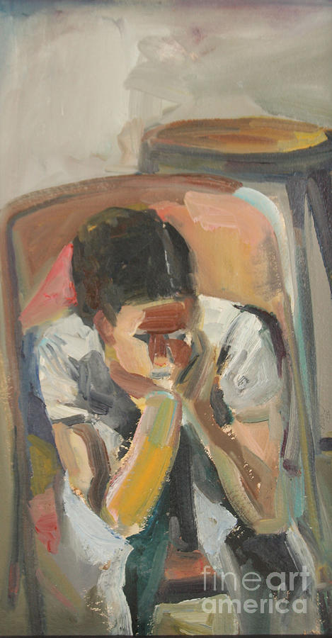 Wait Child Painting by Daun Soden-Greene