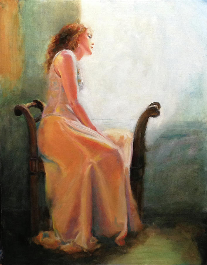 Waiting #1 Painting by Sarah Parks