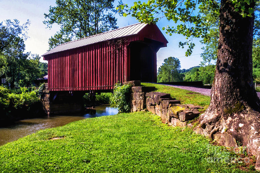 Walkersville Covered Bridge Photograph