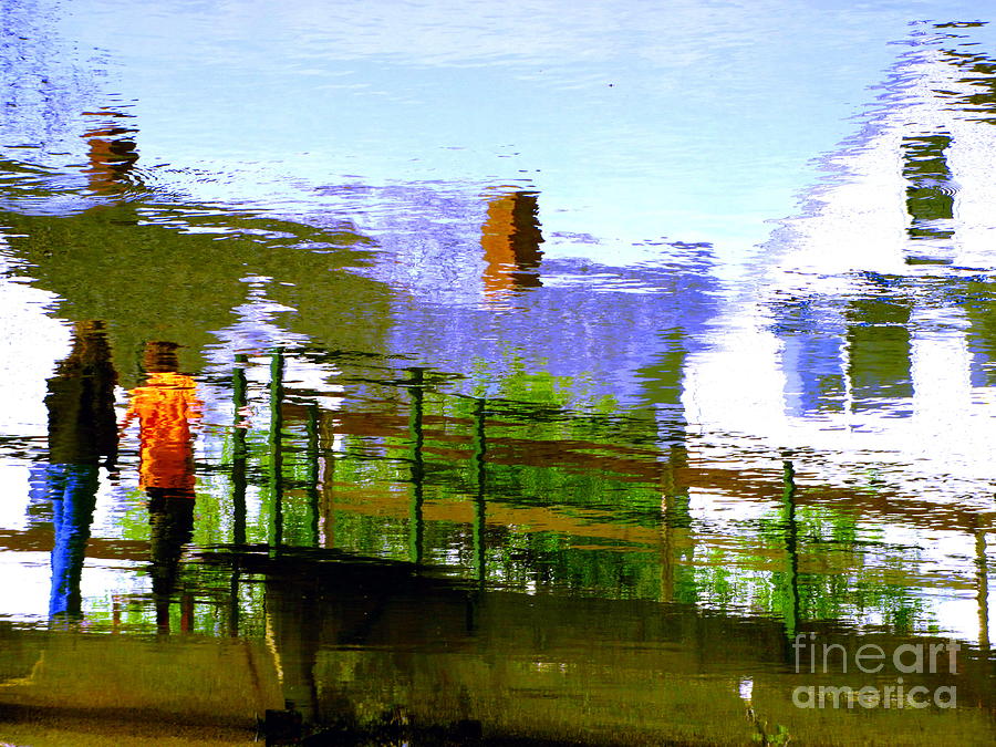 Impressionism Photograph - Walkway #2 by Sybil Staples