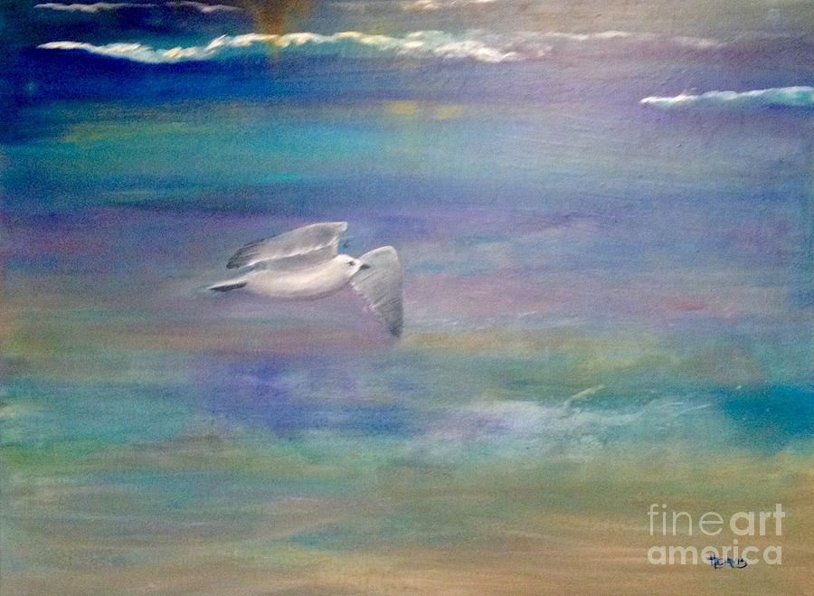 Beach Painting - Wanderlust 3 by Terri Davis Beach Painting - Wanderlust 3 by Terri Davis