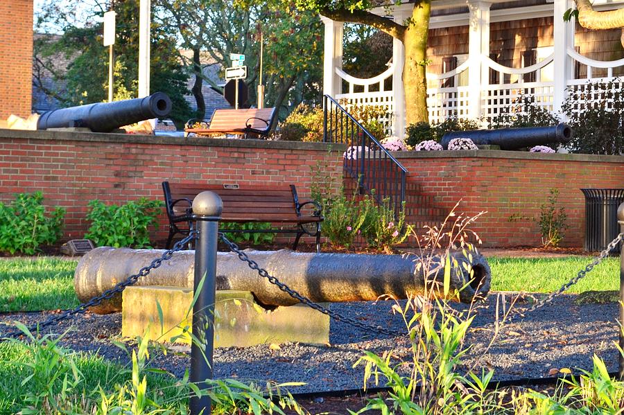 War of 1812 Cannons - Lewes Delaware #1 Photograph by Kim Bemis